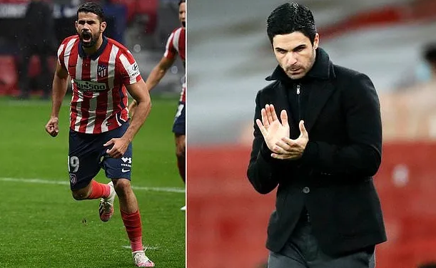 HLV Mikel Arteta lên tiếng về khả năng Arsenal chiêu mộ Diego Costa