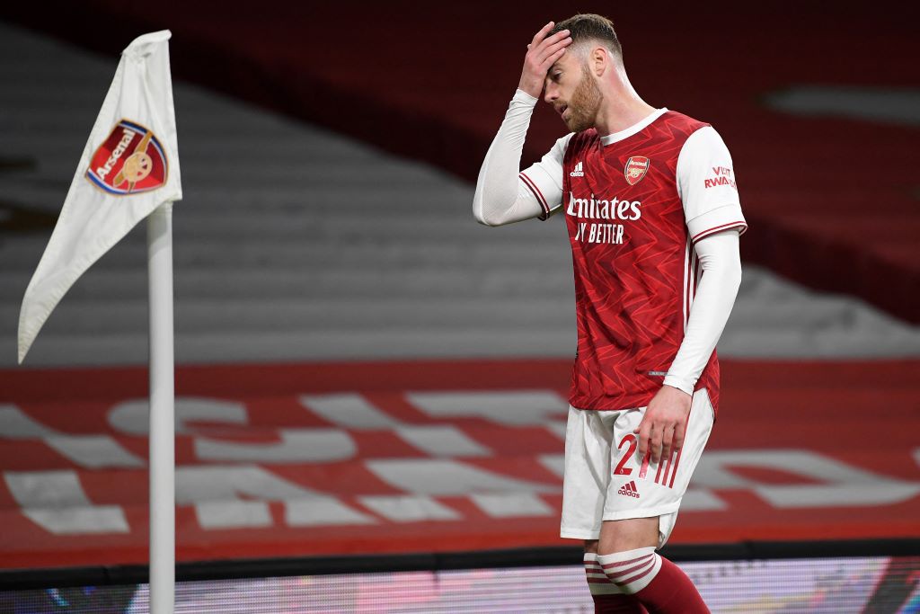 Màn trình diễn của Arsenal trước Everton là không chấp nhận được