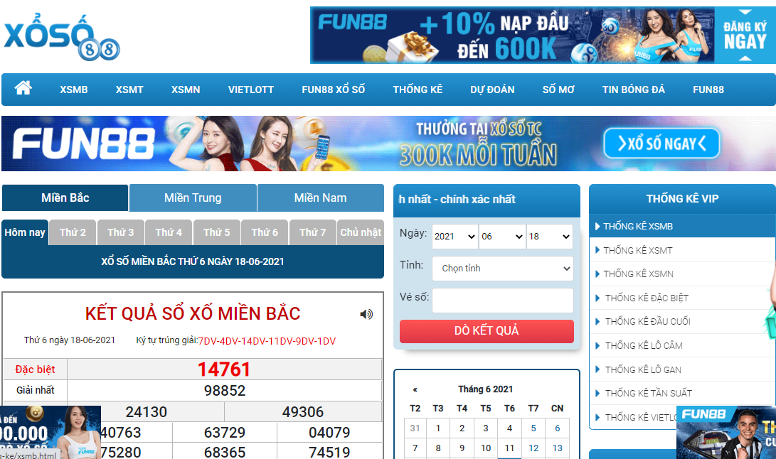 Cập nhật kết quả xổ số trực tuyến nhanh chóng cùng Xoso88 TV